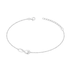 Bracelet Femme Infini EDORA ARGENT 925/1000 et Oxydes EDO70300317