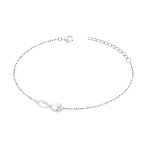 Bracelet Femme Infini EDORA ARGENT 925/1000 et Oxydes EDO70300317