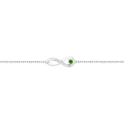 Bracelet Femme Infini EDORA ARGENT 925/1000 et Oxydes EDO70300319