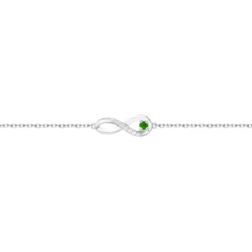 Bracelet Femme Infini EDORA ARGENT 925/1000 et Oxydes EDO70300319