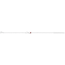 Bracelet Femme Infini EDORA ARGENT 925/1000 et Oxydes EDO70300318