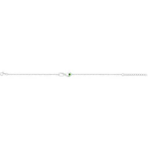Bracelet Femme Infini EDORA ARGENT 925/1000 et Oxydes EDO70300319