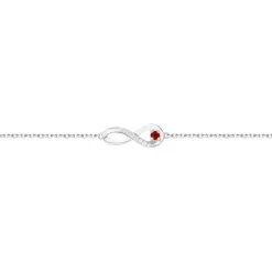 Bracelet Femme Infini EDORA ARGENT 925/1000 et Oxydes EDO70300318