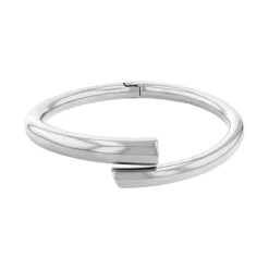 Bracelet Femme Jonc Calvin Klein SCULPTURAL Acier Argenté 35000762