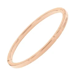 Bracelet Femme Jonc CALVIN KLEIN SOFT SQUARES Acier Doré Rose