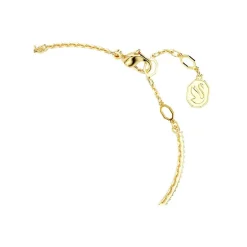 Bracelet Femme Jonc Coeur Swarovski Sublima Métal Doré et Cristaux 5683452