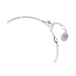Bracelet Femme Jonc Coeur Swarovski Idyllia Métal Argenté et Cristaux 5684385