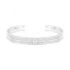 Bracelet Femme Jonc EDORA ARGENT 925/1000 Argenté et Oxydes H0300006