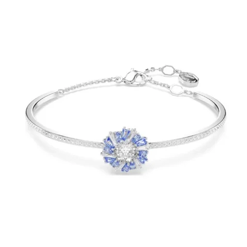 Bracelet Femme Jonc Idyllia SWAROVSKI Métal Rhodié et Cristaux 5680014