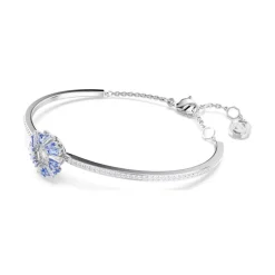 Bracelet Femme Jonc Idyllia SWAROVSKI Métal Rhodié et Cristaux 5680014