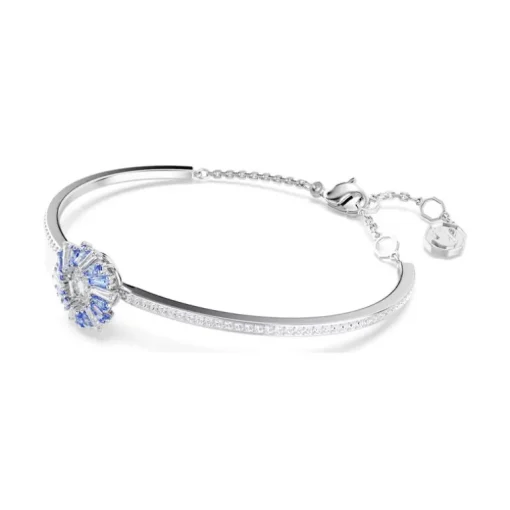 Bracelet Femme Jonc Idyllia SWAROVSKI Métal Rhodié et Cristaux 5680014