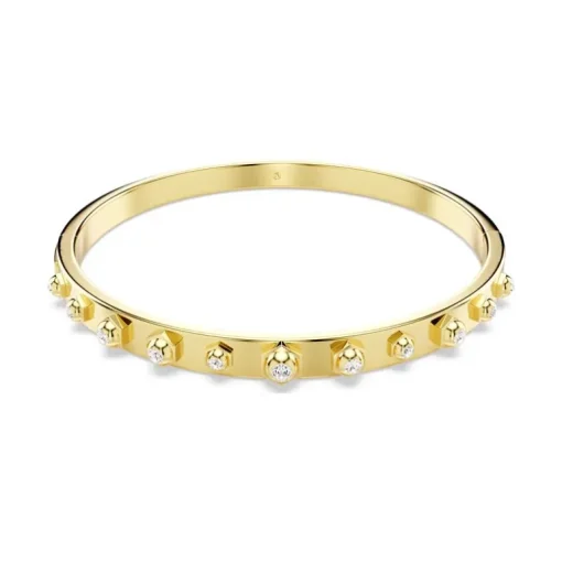 Bracelet Femme Jonc Numina SWAROVSKI Métal Doré et Cristaux 5681452