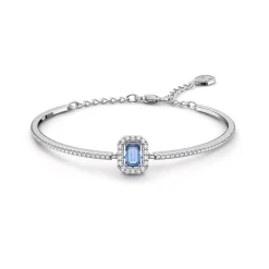 Bracelet Femme Jonc Swarovski Una Métal Argenté et Cristaux 5620556