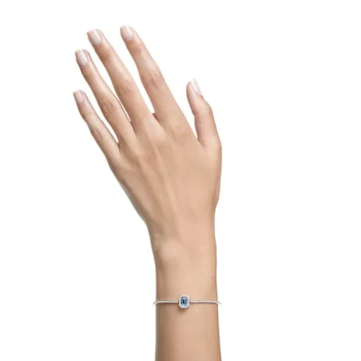 Bracelet Femme Jonc Swarovski Una Métal Argenté et Cristaux 5620556