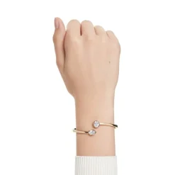 Bracelet Femme Jonc Swarovski Imber Doré et Cristaux 5714315