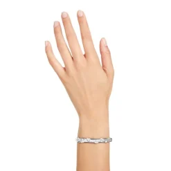 Bracelet Femme Jonc Swarovski Imber Métal Argenté et Cristaux 5671194