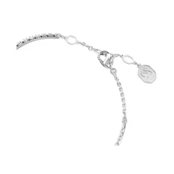 Bracelet Femme Jonc Swarovski Sublima Métal Argenté et Cristaux 5683447