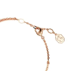 Bracelet Femme Jonc Swarovski Sublima Matrix Doré Rose et Cristaux 5683452