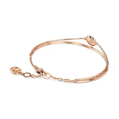 Bracelet Femme Jonc Swarovski Sublima Matrix Doré Rose et Cristaux 5683452