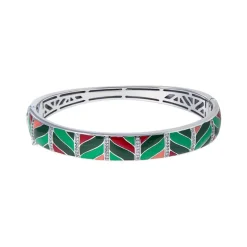 Bracelet Femme Jonc UNA STORIA FOUGÈRE Argent 925/1000 Rhodié