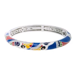 Bracelet femme jonc UNA STORIA TOUCAN ARGENT925/1000 et oxydes