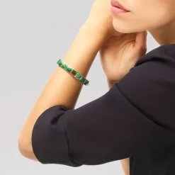 Bracelet Femme Jonc UNA STORIA FOUGÈRE Argent 925/1000 Rhodié