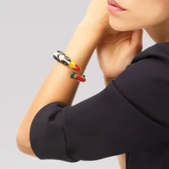 Bracelet Femme Jonc UNA STORIA Toucan ARGENT 925/1000 Rhodié JO121144