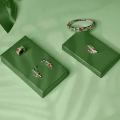 Bracelet Femme Jonc UNA STORIA FOUGÈRE Argent 925/1000 Rhodié