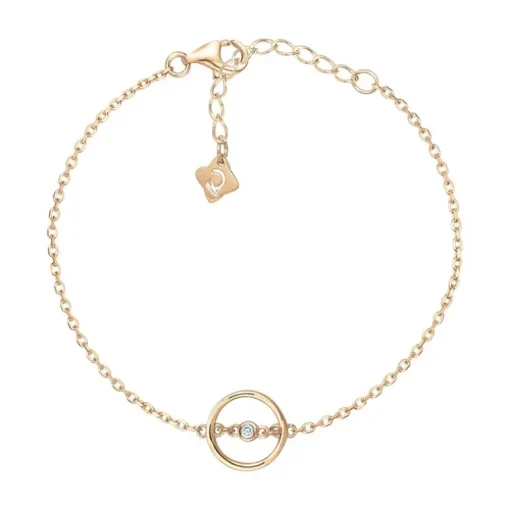 Bracelet Femme LA GARÇONNE ANGÉLIQUE Plaqué Or Diamant