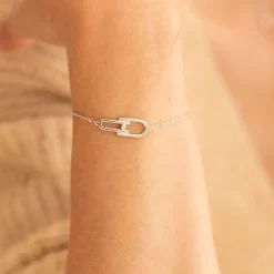 Bracelet Femme LA GARÇONNE ÉVIDENCE Argent 925/1000 Diamant