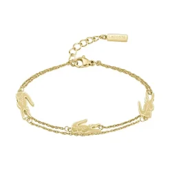 Bracelet Femme LACOSTE Acier Doré 2040470