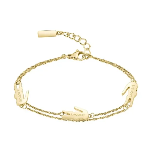 Bracelet Femme LACOSTE Acier Doré 2040470