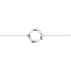 Bracelet Femme LES CADETTES LAURIER Laiton Argenté