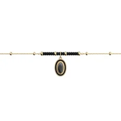 Bracelet Femme LES CADETTES BELLE DE NUIT Laiton Doré