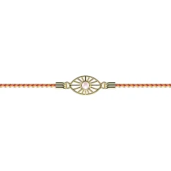 Bracelet Femme LES CADETTES FELICIDAD Cordon Orange