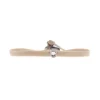 Bracelet Femme Les Interchangeables ruban satin rose