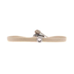 Bracelet Femme Les Interchangeables ruban satin rose