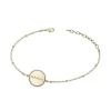 Bracelet femme Maman PHEBUS acier doré