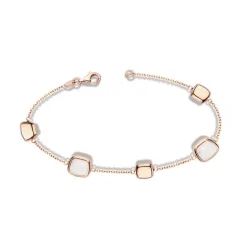 Bracelet Femme ONE MORE Pantelleria OR Rose 750/1000 avec Nacre