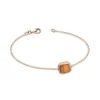 Bracelet Femme ONE MORE Pantelleria OR Rose 750/1000 avec Œil de Tigre
