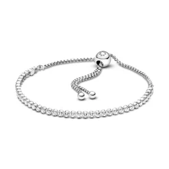 Bracelet Femme Pandora ARGENT 925/1000 Rivière Coulissant Scintillant 599375C01-1