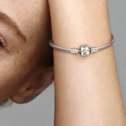 Bracelet Femme Pandora ARGENT 925/1000 Serpent 590702HV-18
