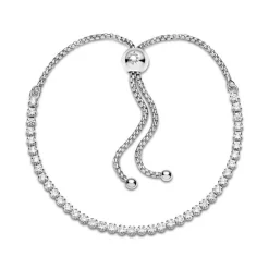 Bracelet Femme Pandora ARGENT 925/1000 Rivière Coulissant Scintillant 599375C01-1
