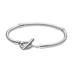 Bracelet Femme PANDORA MAILLE SERPENT 21CM FERMOIR EN T Argent 925/1000