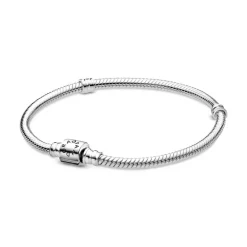 Bracelet Femme PANDORA MAILLE SERPENT 21 CM FERMOIR BARILLET Argent 925/1000
