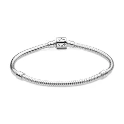 Bracelet Femme PANDORA MAILLE SERPENT 21 CM FERMOIR BARILLET Argent 925/1000