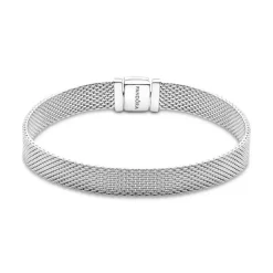 Bracelet Femme PANDORA REFLEXIONS MAILLE TISSÉE 17CM Argent 925/1000