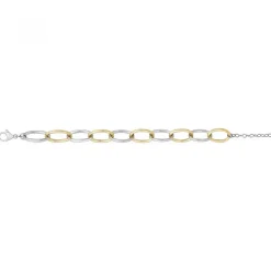 Bracelet femme PHEBUS acier bicolore