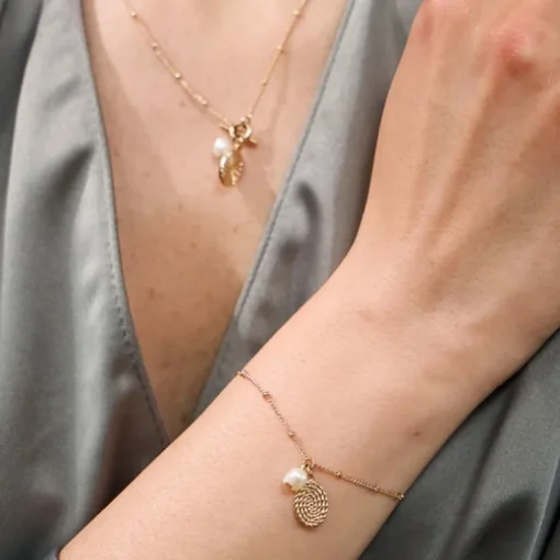 Bracelet Femme SAUNIER CABESTAN Plaqué Or