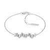 Bracelet Femme SCULPTURAL CALVIN KLEIN Acier argenté et cristaux